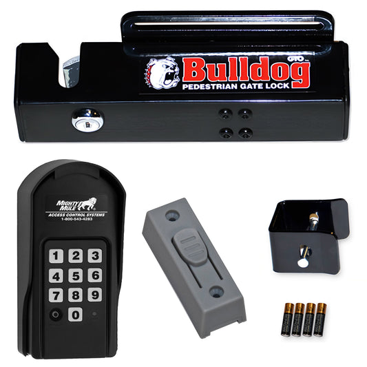 Gate Lock with Keypad for Pedestrian Walk Through Gates (FM145) | Mighty Mule Automatic Gate Openers