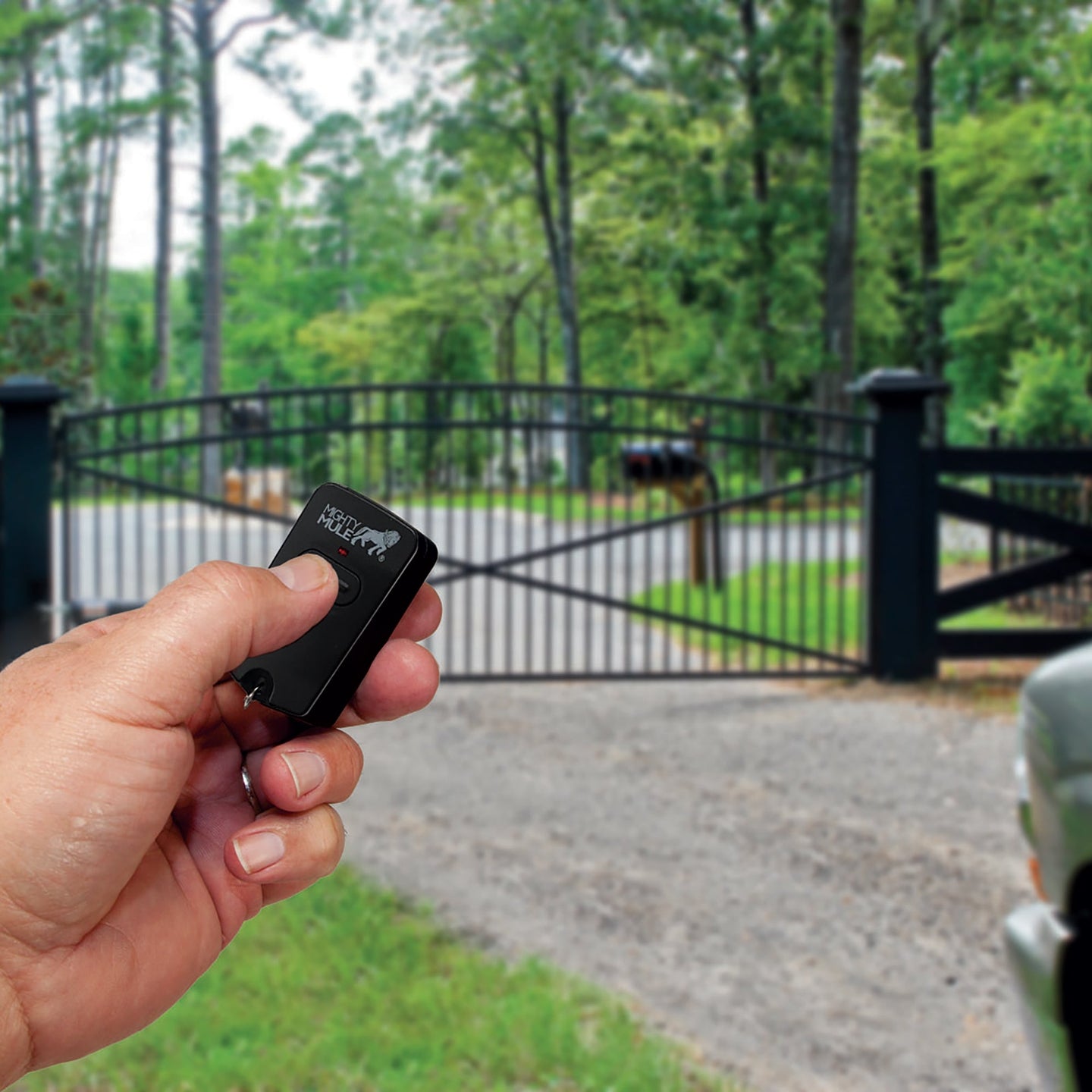 Mighty Mule Keychain Transmitter: Compact and Versatile Access Control