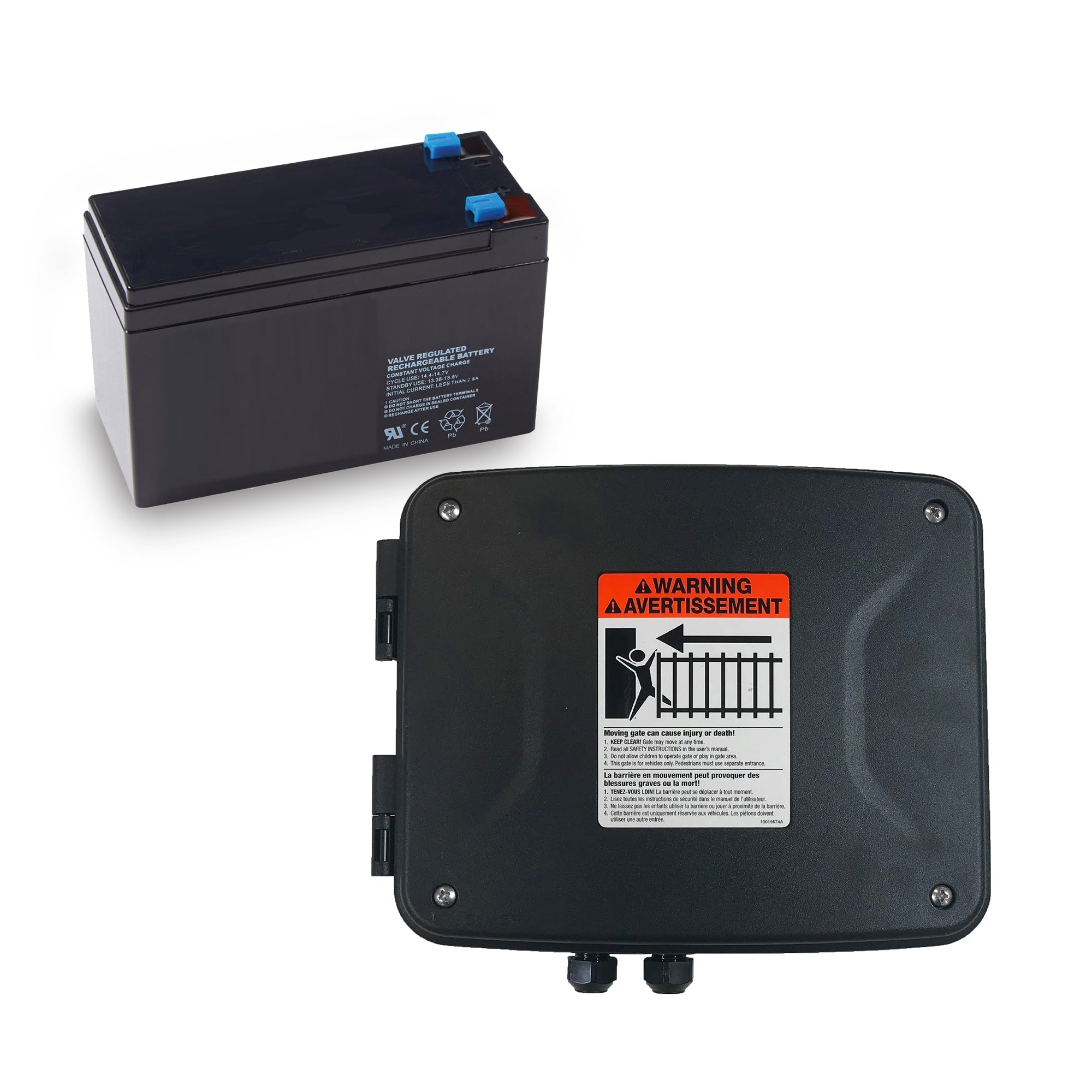 AGO Battery and Enclosure Accessory (MMB200) | Mighty Mule Automatic Gate Openers