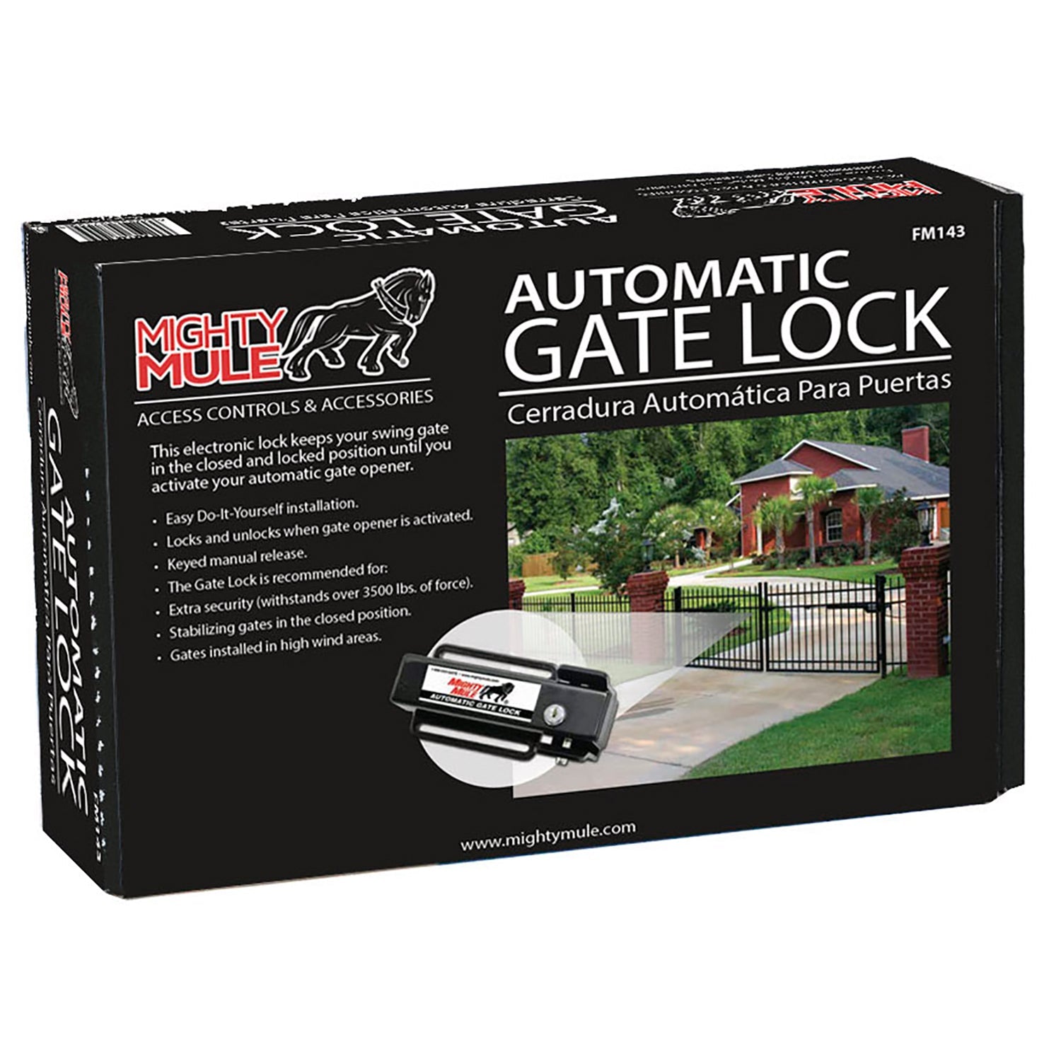 Mighty Mule Fm143 Automatic Gate Lock