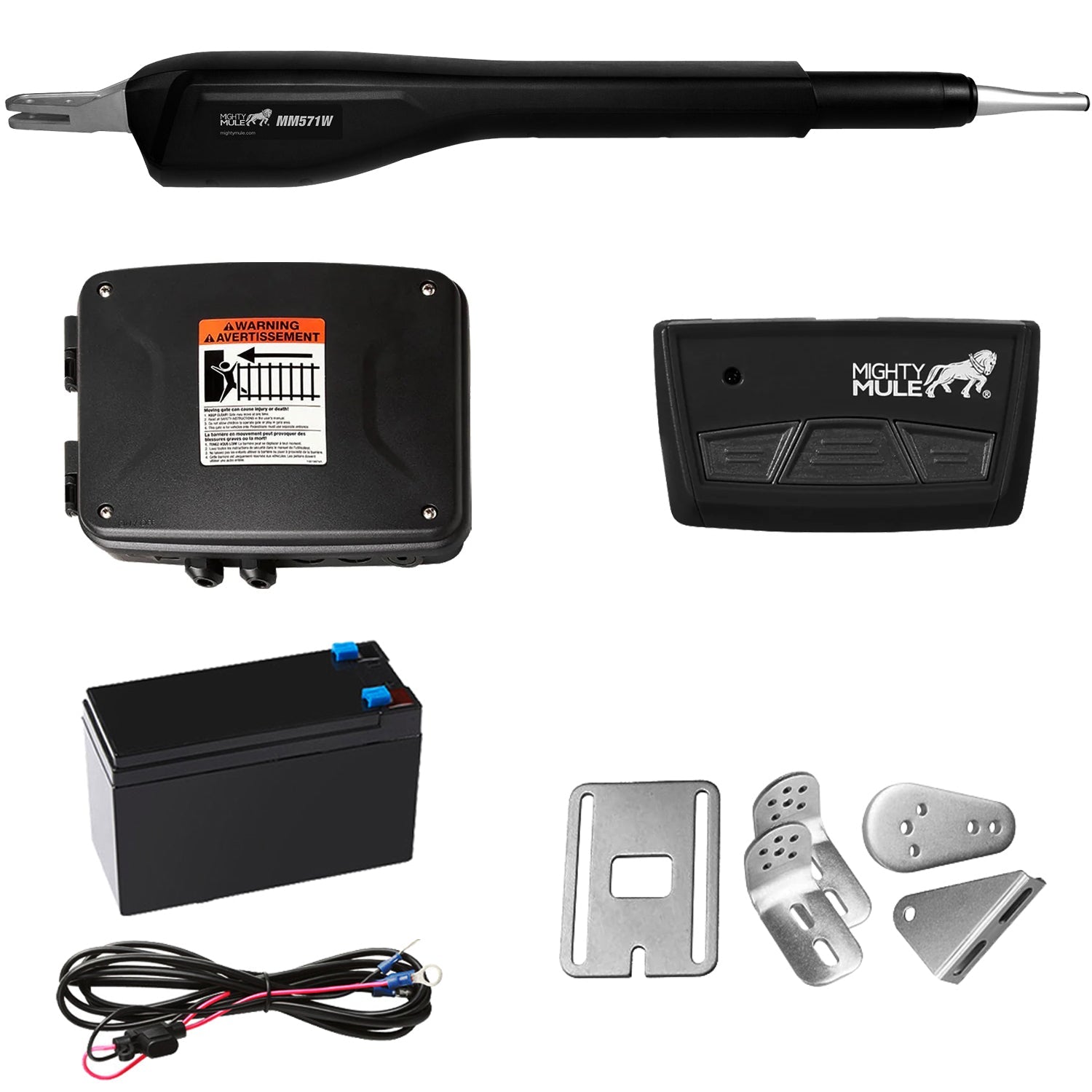 Mighty Mule 571 Smart Single Gate Operator (MM571W) | Mighty Mule Automatic Gate Openers