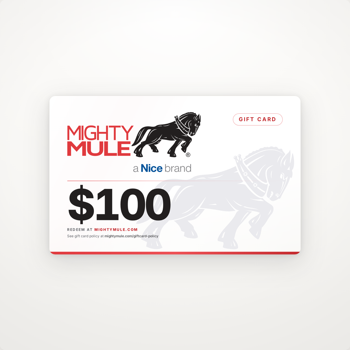 Mighty Mule Gift Card